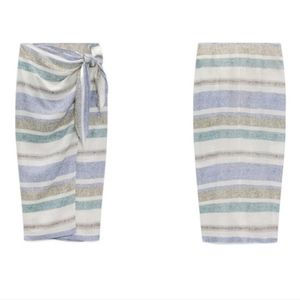 🆕️ Zara Muticolored Wrap Skirt